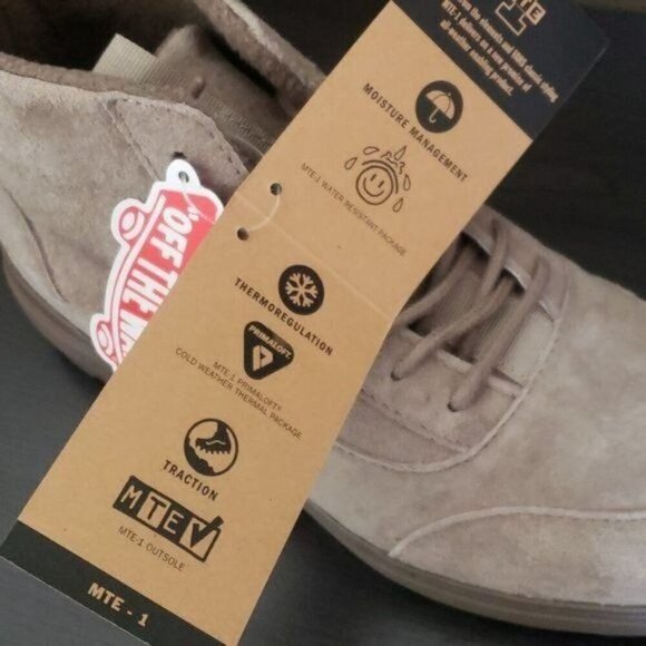 New Vans Colfax Ankle Boot Mte Brown Suede Waterproof Hiking Outdoor Sneakers - Picture 11 of 12